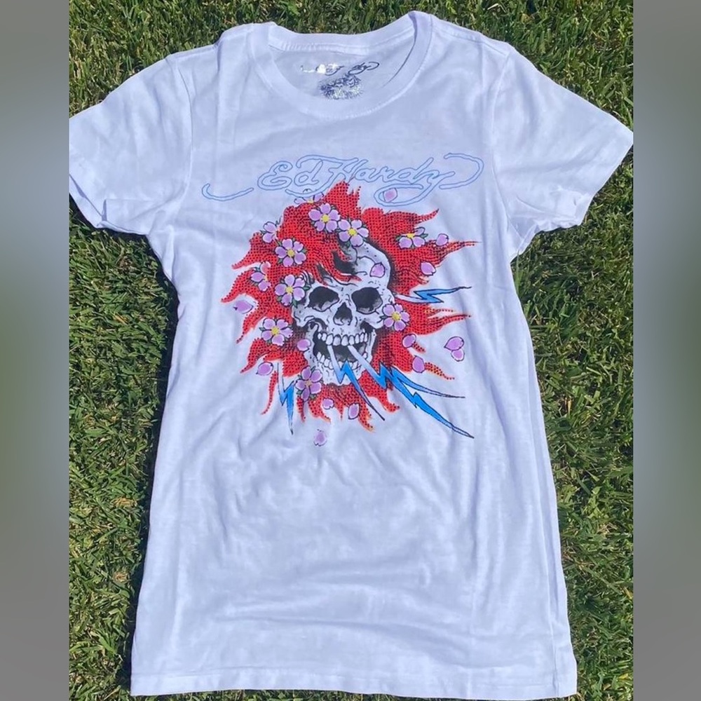 ED HARDY womens tshirt